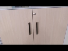 Adelgace el gabinete de la puerta de oscilación del borde 5m m que las capas dobles platean el gabinete de acero de la oficina