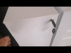 El lado delgado abre 3 fabricantes de acero de los gabinetes del pedestal del Office Mobile del cajón