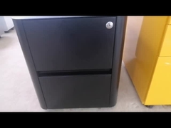 Grueso móvil de los fabricantes 0.7m m del gabinete de la ronda 3 del pedestal grande del cajón