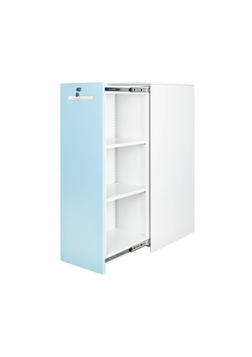 Two Adjustable Shelves Office Tower Cabinet H1200*W400*D600MM
