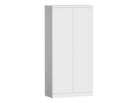 Flush Door Steel Office Cupboard Swing Door Cupboard With 4 Adjustable Shelf