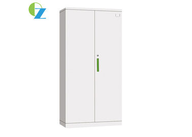 Steel Swing Door Cupboard H1850*W900*D400(MM) KD Structure Office Furniture