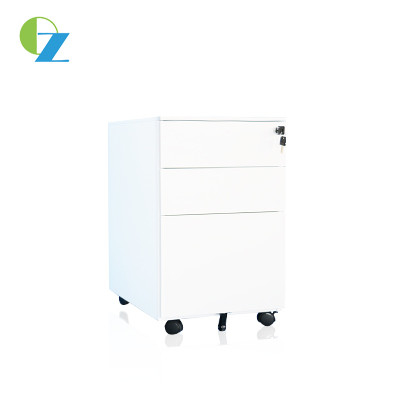 Scratch Resistant  Mobile Box File Drawer Pedestal 3 Drawer Width 390mm