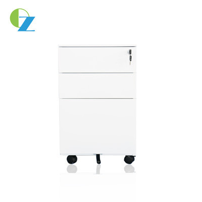 Scratch Resistant  Mobile Box File Drawer Pedestal 3 Drawer Width 390mm