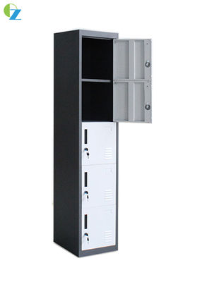 Single Five Door Key Lock Steel Locker For Clothes And Shoes Steel Cabinet