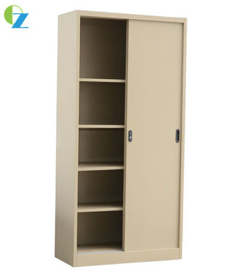 KD Structure Big Filing Cabinet Sliding Door Cold Rolled Steel