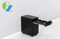 Black 2 Drawer Mobile Pedestal Cabinet Office Furniture With Pencil Tray